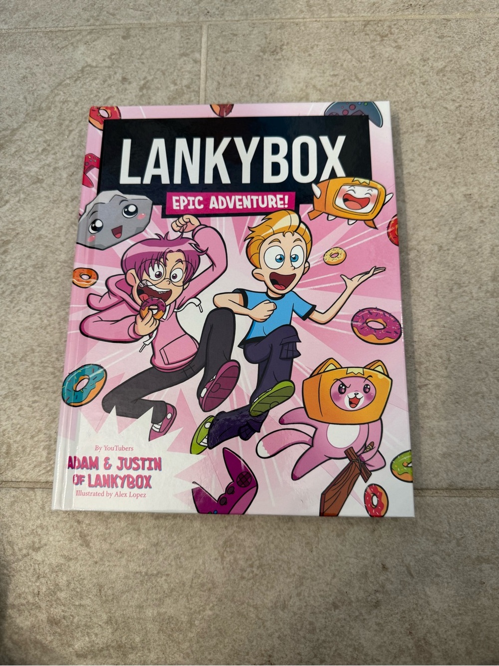 LankyBox Epic Adventure! Kids Story Book - YouTube Adam Justin